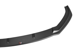 Cup Spoilerlippe Front Ansatz passend für V.1 Audi S3 / A3 S-Line Hatchback / Sportback 8V Facelift schwarz Hochglanz