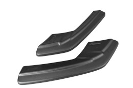 Heck Ansatz Flaps Diffusor passend für Audi S3 / A3 S-Line 8V FL Limousine schwarz Hochglanz