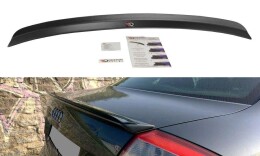 Heck Spoiler Aufsatz Abrisskante passend für Audi A4 S-Line B6 Limousine schwarz Hochglanz