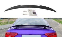 Heck Spoiler Aufsatz Abrisskante passend für Audi RS5 Mk1 8T Facelift schwarz Hochglanz