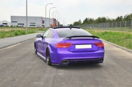 Heck Ansatz Flaps Diffusor passend für Audi RS5 Mk1...
