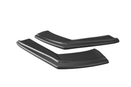 Heck Ansatz Flaps Diffusor passend für Audi RS5 Mk1 8T Facelift schwarz Hochglanz