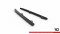 Heck Ansatz Flaps Diffusor passend für Mercedes-Benz CLS C218 schwarz Hochglanz