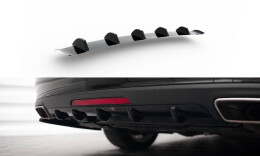 Heck Ansatz Diffusor passend für Mercedes-Benz CLS...