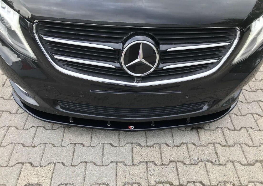 Schwarz Kühlergrill Front Grill für Mercedes Benz V Klasse W447