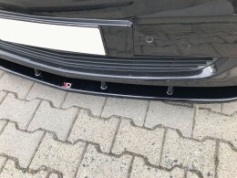 Cup Spoilerlippe Front Ansatz V.2 für Mercedes-Benz V-Klasse W447 schwarz Hochglanz