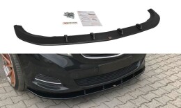 Cup Spoilerlippe Front Ansatz V.2 passend für Mercedes V-Klasse W447 schwarz Hochglanz