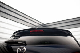 Heck Spoiler Aufsatz Abrisskante passend für Mazda 3 BN (Mk3) schwarz Hochglanz