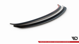 Heck Spoiler Aufsatz Abrisskante passend für Mazda 3 BN (Mk3) schwarz Hochglanz