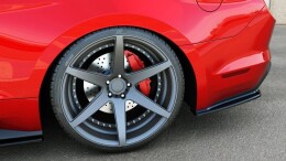Heck Ansatz Flaps Diffusor passend für Ford Mustang...