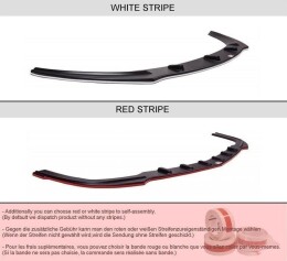 Heck Ansatz Flaps Diffusor passend für Ford Mustang Mk6 Carbon Look