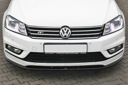 Street+ Spoilerlippe Front Ansatz V.1 passend für VW Passat B7 R-Line Carbon Look