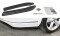 Heck Ansatz Flaps Diffusor passend für VW Passat B7 R-Line Variant Carbon Look