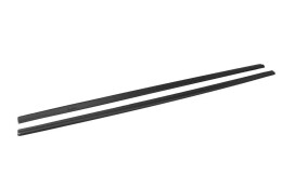 Seitenschweller Ansatz Cup Leisten passend für VW Passat R-Line B7 schwarz Hochglanz