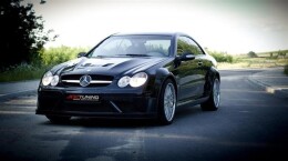 Bodykit + Motorhaube passend für Mercedes CLK W209 BLACK SERIES LOOK