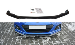 Cup Spoilerlippe Front Ansatz V.2 passend für Subaru BRZ Mk1 Facelift schwarz Hochglanz