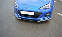 Cup Spoilerlippe Front Ansatz V.2 passend für Subaru BRZ Mk1 Facelift schwarz Hochglanz