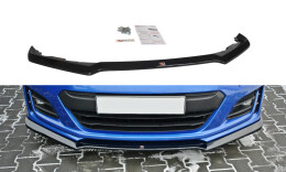 Cup Spoilerlippe Front Ansatz V.3 passend für Subaru BRZ Mk1 Facelift schwarz Hochglanz