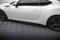Seitenschweller Ansatz Cup Leisten V.1 passend für Subaru BRZ Mk1 / Mk1 Facelift / Toyota GT86 Facelift schwarz Hochglanz