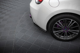 Heck Ansatz Flaps Diffusor V.1 für Subaru BRZ Mk1 / Mk1 FL schwarz Hochglanz