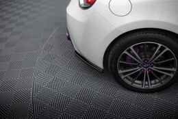 Street+ Heck Ansatz Flaps V.1 passend für Subaru BRZ Mk1 / Mk1 FL schwarz Hochglanz