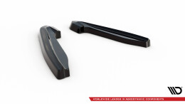 Street+ Heck Ansatz Flaps V.1 passend für Subaru BRZ Mk1 / Mk1 FL schwarz Hochglanz