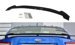 Heck Spoiler Aufsatz Abrisskante passend für Toyota GT86 Facelift / Subaru BRZ Mk1 Facelift schwarz Hochglanz