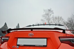 Heck Spoiler Aufsatz Abrisskante passend für Toyota GT86 Facelift / Subaru BRZ Mk1 Facelift schwarz Hochglanz
