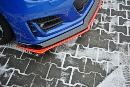 Cup Spoilerlippe Front Ansatz V.5 passend für SUBARU BRZ FACELIFT schwarz matt