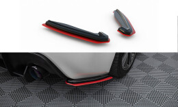 Street+ Heck Ansatz Flaps V.2 passend für Subaru BRZ Mk1 / Mk1 FL schwarz Hochglanz