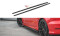 Seitenschweller Ansatz Cup Leisten für Audi S3 / A3 S-Line 8V / 8V FL Limousine schwarz Hochglanz