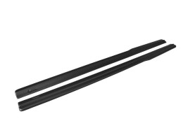 Seitenschweller Ansatz Cup Leisten für Audi TT S / TT S-Line 8J  schwarz Hochglanz