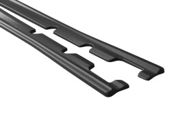 Street+ Seitenschweller Leisten passend für Mercedes GLE W166 AMG-Line schwarz Hochglanz