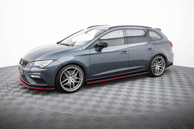 Seitenschweller Ansatz Cup Leisten V.3 für Seat Leon Mk3 Cupra/ FR Facelift