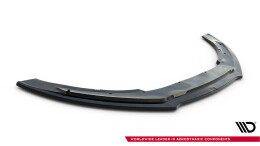 Cup Spoilerlippe Front Ansatz V.1 passend für Audi TT S / TT S-Line 8J Facelift schwarz Hochglanz
