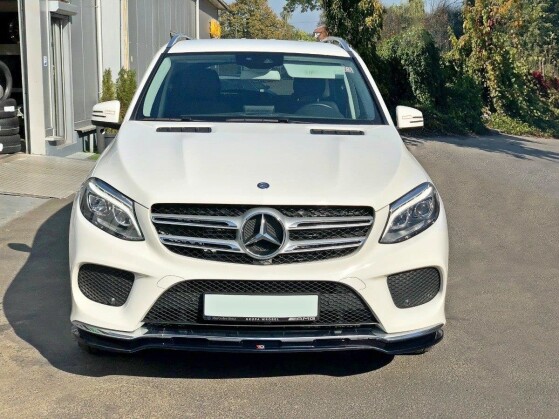 Cup Spoilerlippe Front Ansatz V.1 passend für Mercedes GLE W166 AMG-Line schwarz Hochglanz