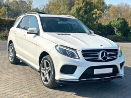 Cup Spoilerlippe Front Ansatz V.1 passend für Mercedes GLE W166 AMG-Line schwarz Hochglanz