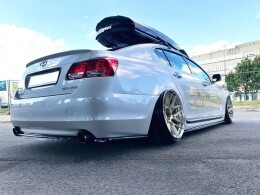 Heckansatz Lexus GS 300 Mk3 Facelift  schwarz Hochglanz