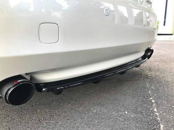 Mittlerer Cup Diffusor Heck Ansatz passend für Lexus GS 300 Mk3 Facelift DTM LOOK schwarz Hochglanz