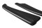 Heck Ansatz Flaps Diffusor passend für Mercedes CLS C219 55AMG schwarz Hochglanz