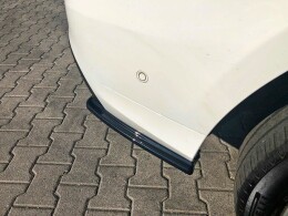 Heck Ansatz Flaps Diffusor passend für Mercedes GLE W166 AMG-Line schwarz Hochglanz
