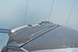 Heck Spoiler Aufsatz Abrisskante passend für Abarth Punto Evo schwarz Hochglanz