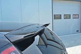 Heck Spoiler Aufsatz Abrisskante passend für Abarth Punto Evo schwarz Hochglanz