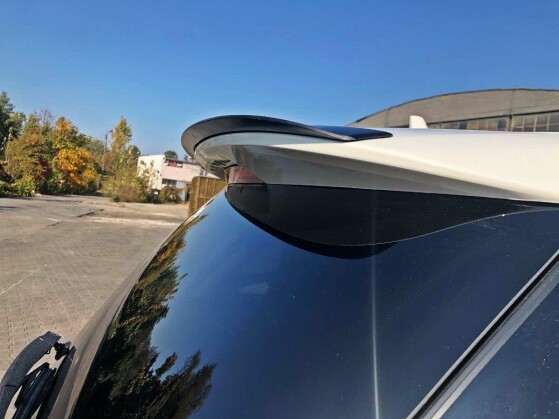 Heck Spoiler Aufsatz Abrisskante passend für Mercedes GLE W166 AMG-Line schwarz Hochglanz