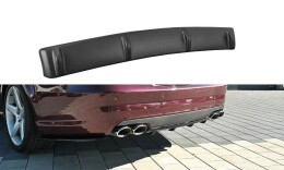 Street+ Heck Ansatz Diffusor passend für Mercedes CLS C219 55AMG schwarz Hochglanz