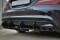 Heck Ansatz Diffusor passend für Heckschürze V.2 passend für Mercedes CLA A45 AMG C117 Facelift
