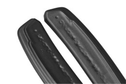 Heck Ansatz Flaps Diffusor passend für Mercedes GLE W166 AMG-Line Carbon Look