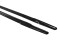 Seitenschweller Ansatz Cup Leisten für RENAULT CLIO MK4 RS   schwarz Hochglanz