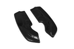 Heck Ansatz Flaps Diffusor passend für RENAULT CLIO MK4 RS schwarz Hochglanz