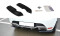 Heck Ansatz Flaps Diffusor für RENAULT CLIO MK4 RS  schwarz Hochglanz